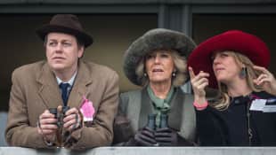 Tom Parker Bowles, Duchess Camilla and Laura Lopes