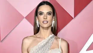 alessandra ambrosio hot net dress vogue revealing