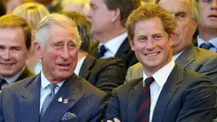 Príncipe Carlos y el príncipe Harry
