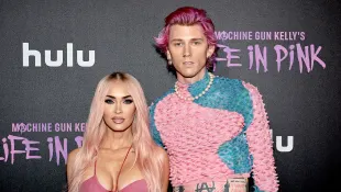 Megan Fox and Machine Gun Kelly Barbie and Ken movie film premiere 2022 pictures photos pink