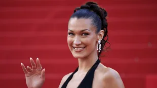 bella hadid hot sexy revealing sheer see-through look body