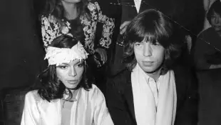 Bianca and Mick Jagger