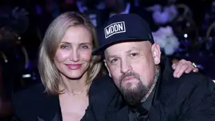 Cameron Diaz and Benji Madden