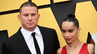Channing Tatum and Zoë Kravitz