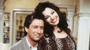 Charles Shaughnessy and Fran Drescher
