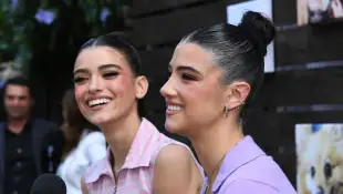 Charlie D'Amelio and Dixie D'Amelio at an event