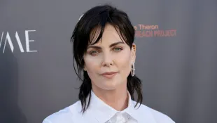 What! Charlize Theron Has Black Hair?!