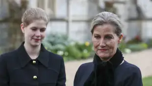 Countess Sophie and Lady Louise Windsor