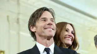 Daniel Moder and Julia Roberts