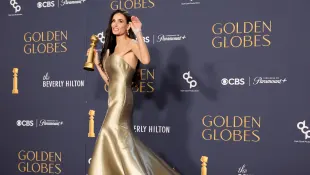 Demi Moore wins her first Golden Globe
