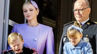 princess charlene prince albert prince jacques princess gabriella appearance