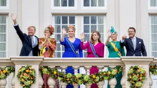 The Dutch royals balcony prinsjesdag