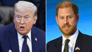 Donald Trump and Prince Harry