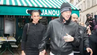 Dua Lipa and Callum Turner