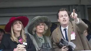 Tom Parker Bowles, Duchess Camilla and Laura Lopes