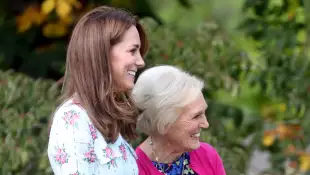 Duchess Catherine and Mary Berry