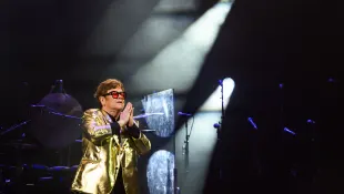 elton john stage performance