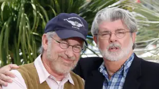 George Lucas y Steven Spielberg