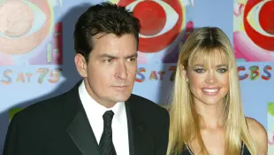 Denise Richards and Charlie Sheen
