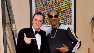Quentin Tarantino and Snoop Dogg