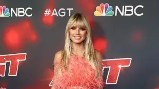 HOLLYWOOD, CALIFORNIA - AUGUST 10: Heidi Klum attends the Red Carpet for "America's Got Talent" Season 16 Live Shows at Dolby Theatre on August 10, 2021 in Hollywood, California. (Photo by Matt Winkelmeyer/Getty Images)