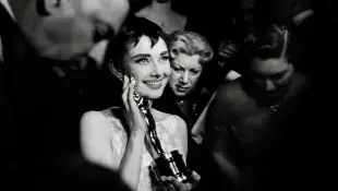 Photos Of Hollywood Legends Winning Their First Oscars pictures films movies history Academy Awards Audrey Hepburn best actors actresses