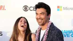 Ian Anthony Dale and Nicole Garippo