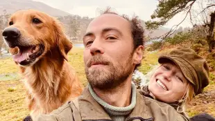 James Middleton and Alizee Thevenet