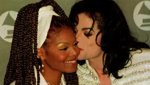 Janet and Michael Jackson