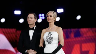 Jared Kushner and Ivanka Trump at the inaugural ball