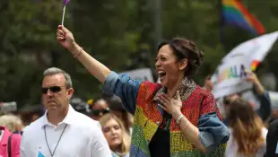 Kamala Harris Participates In San Francisco's Annual Pride Parade