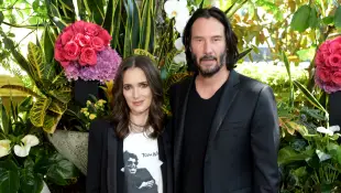 Winona Ryder and Keanu Reeves 