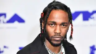 Kendrick Lamar attends the 2017 MTV Video Music Awards.