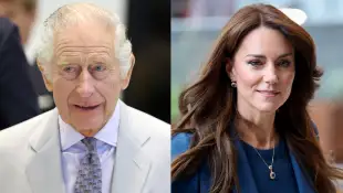 King Charles and Princess Kate