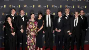 The "Conclave" cast celebrates triumph at the BAFTA Awards