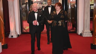 king charles gladiator ii premiere red carpet