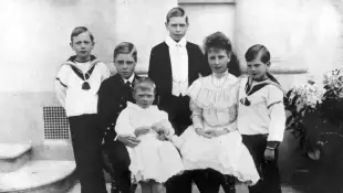 king george family children