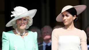 Queen Camilla and Duchess Meghan