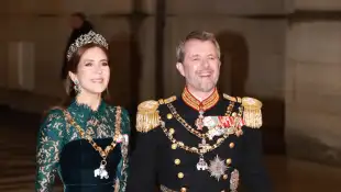 Queen Mary and King Frederik new year look outfit