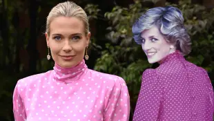 Lady Eliza Spencer copies Lady Diana's look