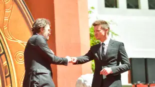 Marvel Studios' "Avengers: Endgame" Cast Place Their Hand Prints In Cement At TCL Chinese Theatre IMAX Forecourt