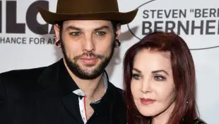 Lisa Marie Presley death half-brother Navarone Garibaldi tribute Priscilla Presley relationship