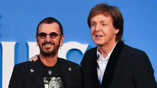 Ringo Starr y Paul McCartney