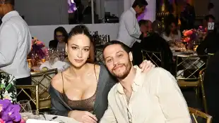 Pete Davidson and Elsie Hewitt