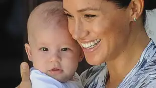 Duchess Meghan and Baby Archie