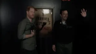 Prince Harry and Jimmy Fallon