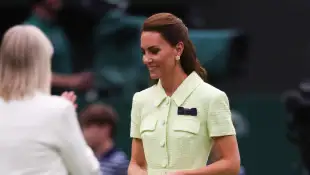Crédit obligatoire : Photo par Ella Ling/Shutterstock (14010522cg) Catherine, princesse de Galles, se préparant à présenter le Venu
