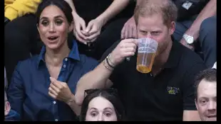 Prince Harry and Duchess Meghan at the Invictus Games in Düsseldorf 2023