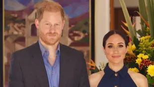 prince harry duchess meghan colombia dance surprise