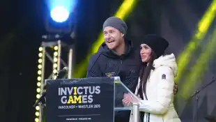 Prince Harry and Duchess Meghan perform invictus today